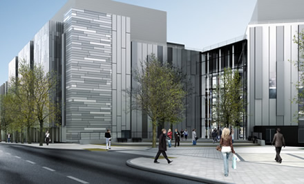 Artists impression of new Bio-Science buildings