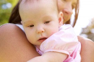 baby reaction to faces