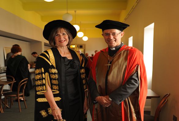 Our graduation week began with an honorary degree for Archbishop of Canterbury, The Most Reverend  Justin Welby.