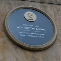Wellington Rooms Plaque