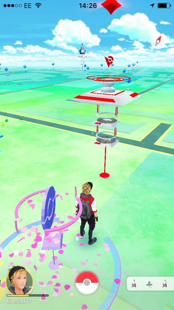The University seen in Pokémon GO