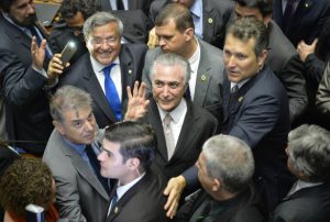 Temer: defender of Brazilian democracy? EPA/Cadu Gomes