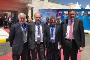 UK delegation at the Sesame opening