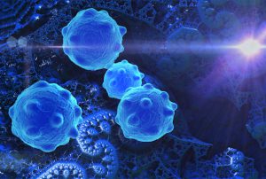 Illustration of cancer cells
