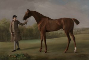 George Stubbs, Lustre with a Groom, 1762 Yale Centre for British Art