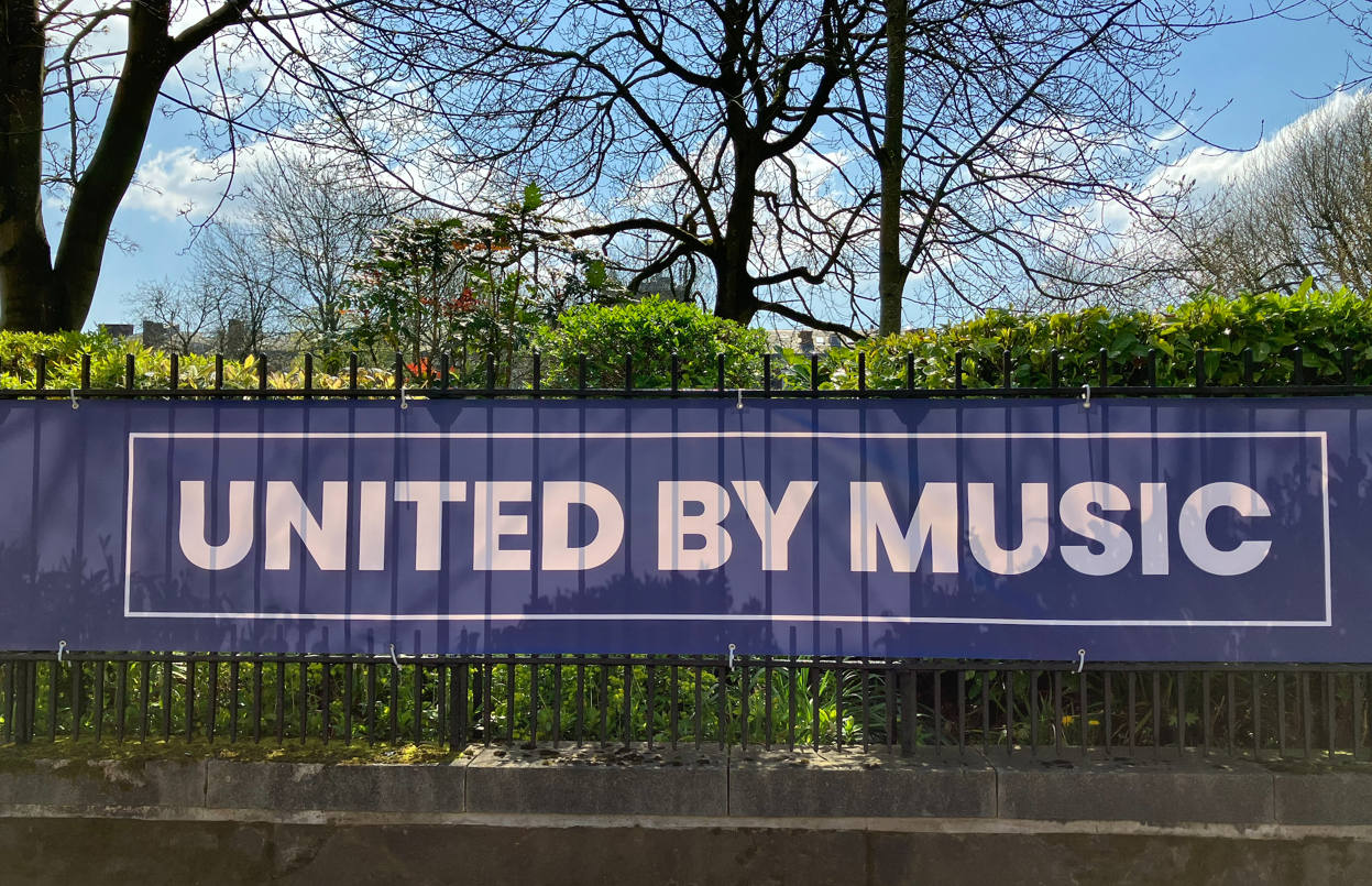 United by Music banner
