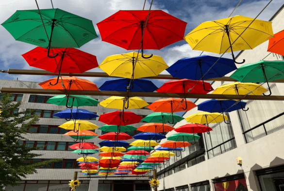 Umbrella Project at University Square