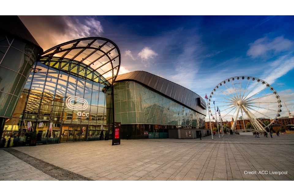 Exterior of ACC Liverpool venue