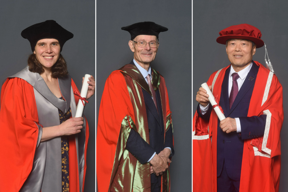 Winter '25 honorary graduates