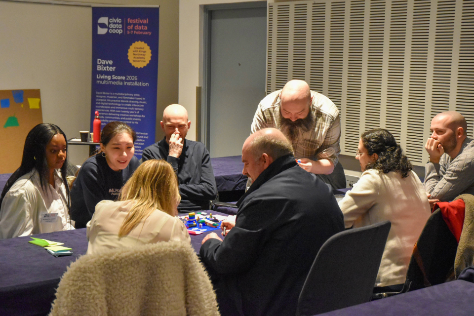 Attendees at data festival