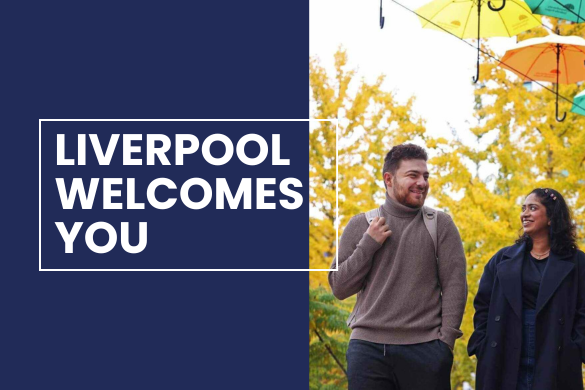 2 postgrad students on university square