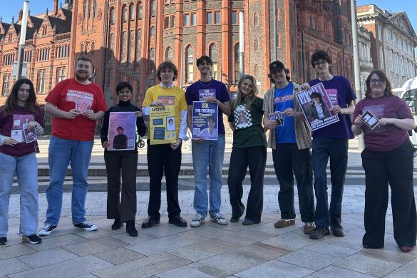 Guild election candidates March 2026 stand in University Square
